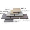 Opera Smooth Black 400x400x35mm Pk60