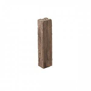 Corner Post Coppice Brown 150x150x650mm