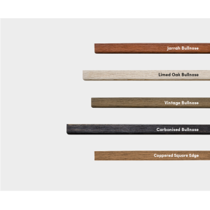 Millboard Bullnose Edging Standard 3200mm x 50mm x 32mm Golden Oak