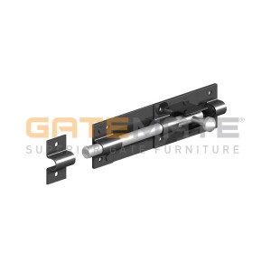 GM Tower Bolts 150mm Black