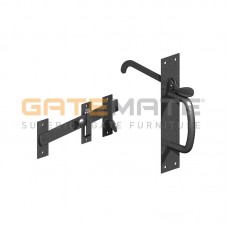 GM Suffolk Latches Heavy Black