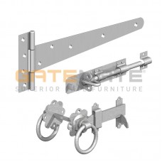 GM S/Gate Kit (Ring Gate Latch) 450mm Galvanised