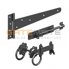 GM S/Gate Kit (Ring Gate Latch) Black