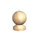 Fencemate Post Ball & Collar Finial 75mm