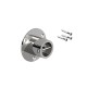 Fencemate Rope End 24mm Chrome Pk2