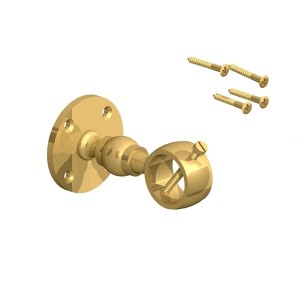 Fencemate Handrail Bracket & Rope 24-28mm Brass Pk2