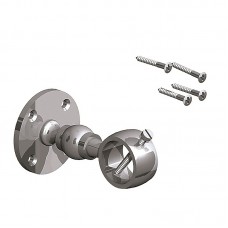 Fencemate Handrail Bracket & Rope 24-28mm Chrome Pk2