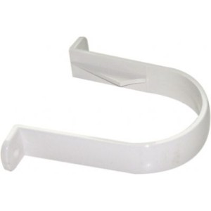 Round 68mm Pipe Clip White