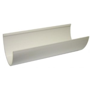 Hi Cap 115mm Gutter 4000mm White