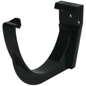 Hi Cap 115mm Fascia Bracket Black