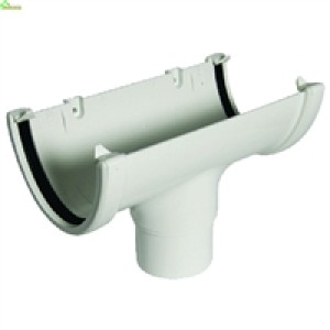 Hi Cap 115mm Running Outlet White