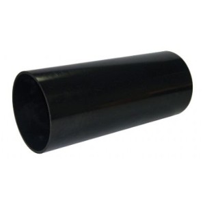 Round 68mm Downpipe 2500mm Black