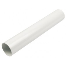 Round 68mm Downpipe 2500mm White