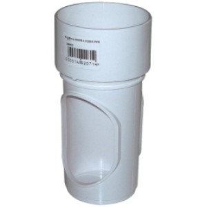 Round 68mm Access Pipe White