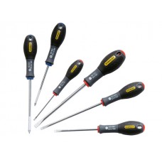 Stanley FatMax Screwdriver Set Parallel/Flared/Pozi Set of 6