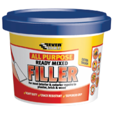 Everbuild All Purpose Ready Mixed Filler White 1kg