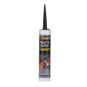 Everbuild Roof & Gutter Sealant Black 310ml