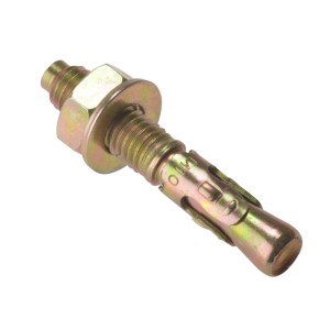 Zinc Yellow Pass. Through Bolt M8 x 95mm Pk10
