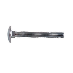 Zinc Plated Carriage Bolt Hex Nut M12 x 100mm Pk10