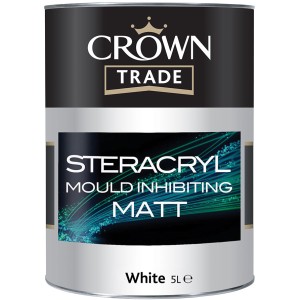 Crown Steracryl Mould Inhibiting Matt Magnolia 5L