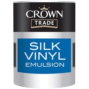 Crown Vinyl Silk White 10L