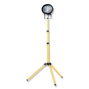 Defender Halogen Task Light Head 230V 400W with a Telescopic Tripod