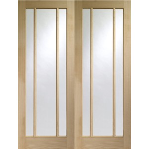 Oak Worcester with Clear Glass 1981x1168x40mm