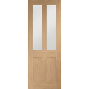 Malton Oak Shaker with Clear Glass 1981x686x35mm