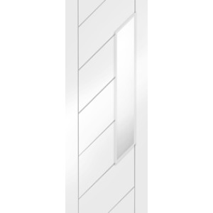 Monza White Primed with Obscure Glass 1981x762x35mm