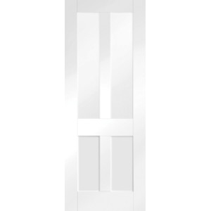 Malton Shaker White Primed with Clear Glass 1981x686x35mm