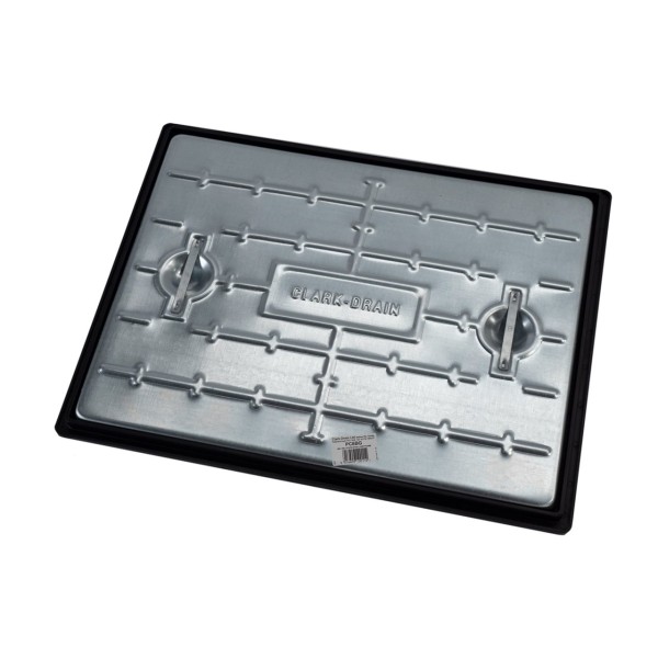 Clark Drain 5 Tonne GPW Steel Manhole Cover and Frame 600 x 450 x 30mm