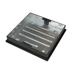 Galvanised Recessed Manhole Cover and Frame for Block...