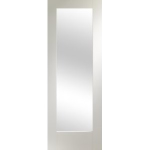 Pattern 10 White Primed with Obscure Glass 1981x686x35mm