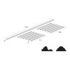 Cheshire Mouldings Pine Dado Wall Panelling Kit