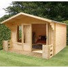Treated Redwood T&G Logroll 19x120mm