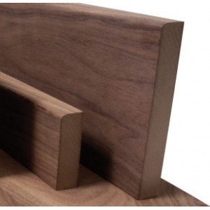 Walnut Veneered MDF R1A 18x69mm 4400mm