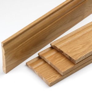 Oak Skirting 18x144mm Unvarnished