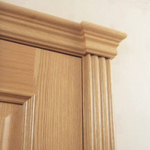 Oak Sovereign Architraves Set Unvarnished 1800mm