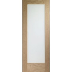 Pattern 10 Oak with Clear Glass 2040x726x40mm