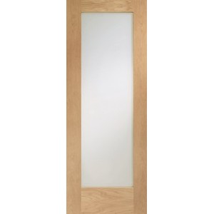 Pattern 10 Oak with Clear Glass 1981x686x35mm