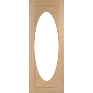 Livorno Oak with Clear Glass 1981x686x35mm