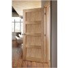 Shaker Oak 4 Panel Fire Door 1981x838x44mm