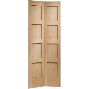 Shaker Oak Bi-Fold 1981x686x35mm