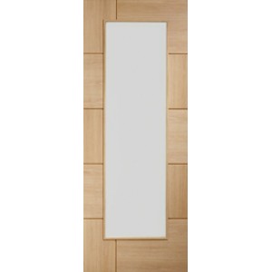 Ravenna Oak with Clear Glass 1981x686x35mm