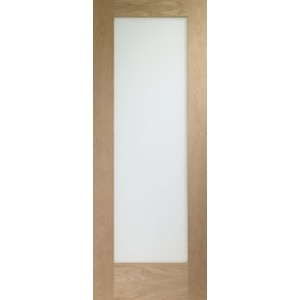 Pattern 10 Fire Door with Clear Glass 1981x686x44mm