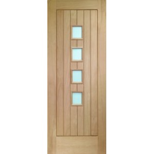 Suffolk Oak 4 Light with Obscure Glass 1981x686x35mm