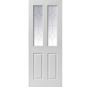 WP Canterbury Grained Glazed Bifold 1981x762x35mm