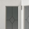 WP Canterbury Grained Glazed Bifold 1981x762x35mm