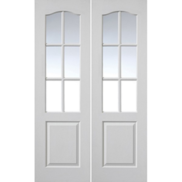WP Classique Grained 6 Light Pair 1981x1220x35mm