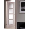 Light Grey Vancouver 4 Light Clear Glazed Door 78